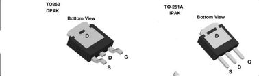 Transistor de poder atual alto do Mosfet da carga com baixa resistência da porta