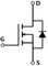 Tensão 100V de transistor de poder do Mosfet do canal do modo N do realce baixa
