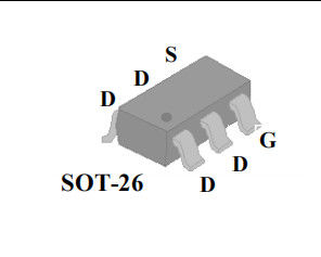 Regulador de tensão da placa 2W 30A SOT-26 IC de AP2602GY-HF FR4