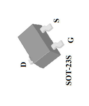 Interruptor de alimentação do MOSFET do ICS 0.833W 10A da LÓGICA de AP2322GN