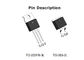 Transistor de efeito de campo/Mosfet seguros e ásperos da alta frequência